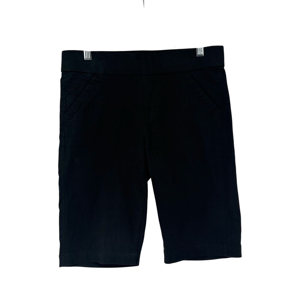 Liverpool Black Pull-On Bermuda Shorts Sz 4/27
